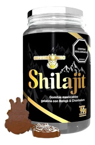 Shilajit Osito en Goma (Envase por 30 Und) + Rhino crema 05gramos + Sachet sck love Chocolate