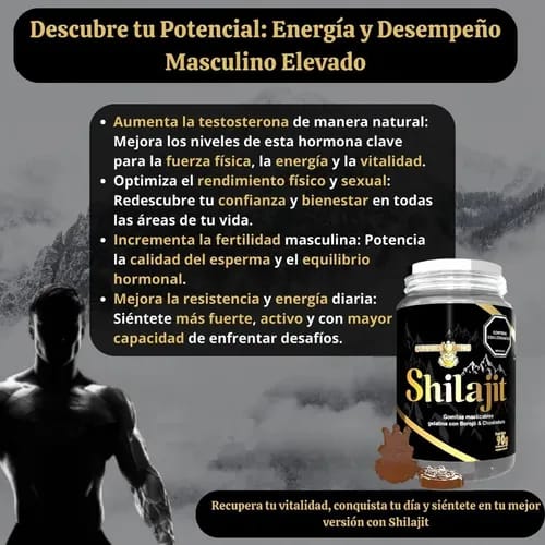 Shilajit Osito en Goma (Envase por 30 Und) + Rhino crema 05gramos + Sachet sck love Chocolate